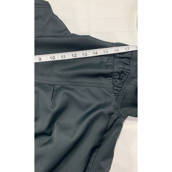 Nike Wind Breaker Youth Girls Jacket Size Small  Full Zip Side Pockets Pleaded - Picture 8 of 12